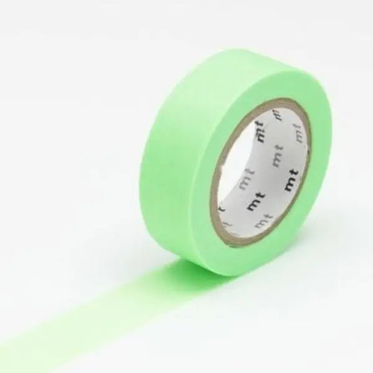 MT Masking Tape - Tape Single - Shocking Green (15mm)