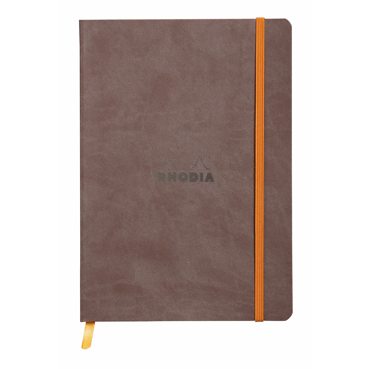 Rhodia Rhodiarama A5 Soft Webnotebook - Chocolate (Dot Grid)