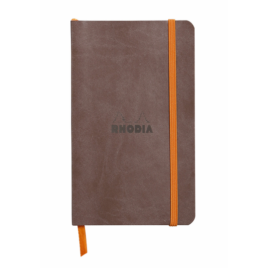 Rhodia Rhodiarama A6 Soft Webnotebook - Chocolate (Lined)