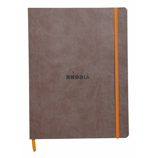 Rhodia Rhodiarama B5 Composition Soft Webnotebook - Chocolate (Dot Grid)