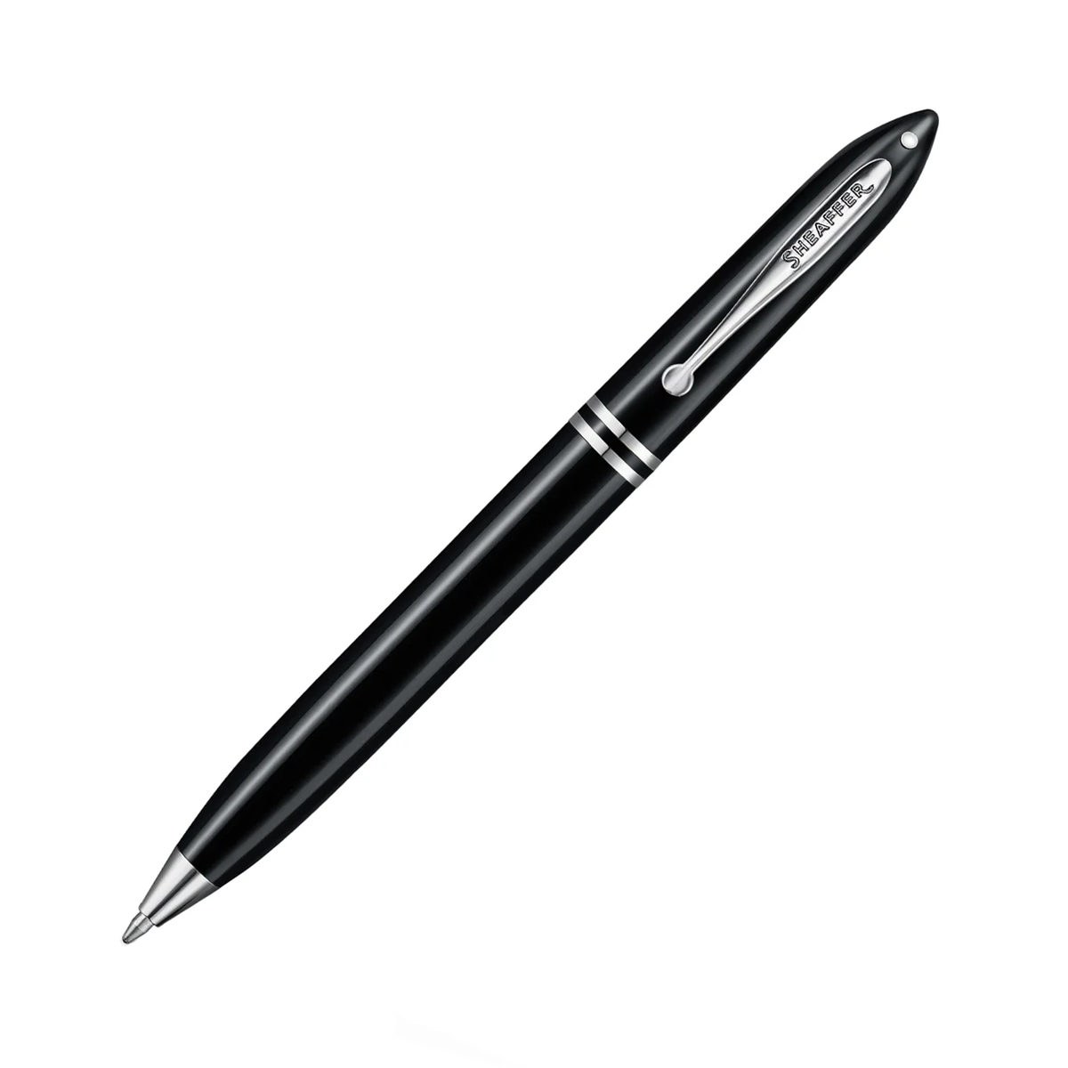 Sheaffer Balance III E892 Ballpoint - Glossy Black with Chrome Trim