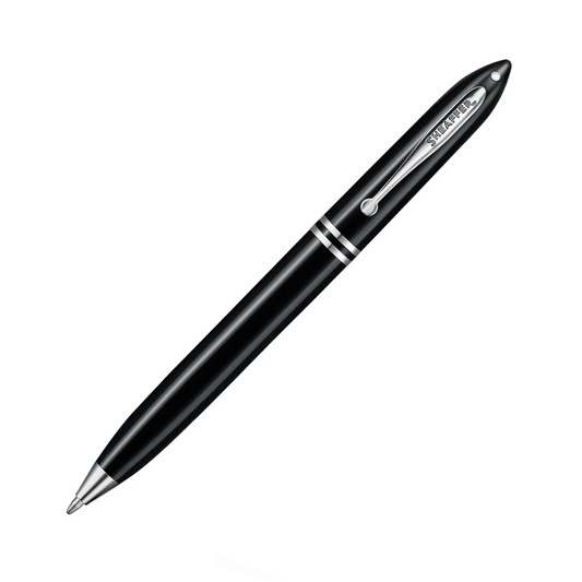 Sheaffer Balance III E892 Ballpoint - Glossy Black with Chrome Trim