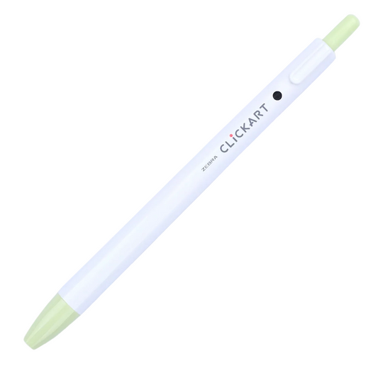 ZEBRA CLiCKART Retractable Marker - Lime (0.6mm)
