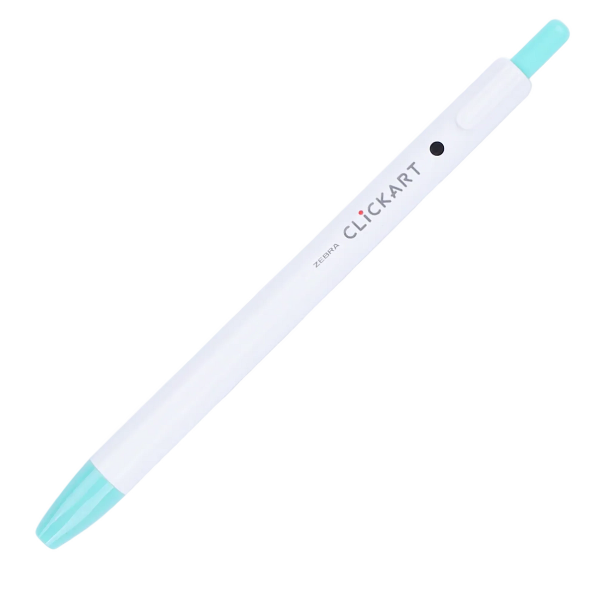ZEBRA CLiCKART Retractable Marker - Mint Green (0.6mm)