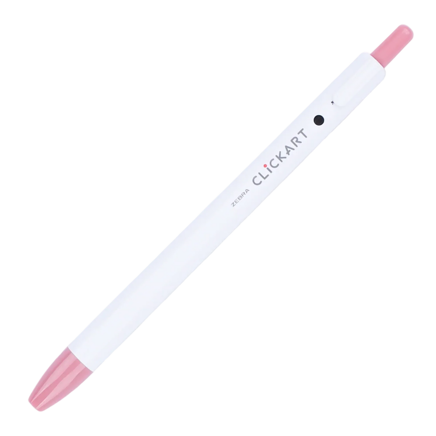 ZEBRA CLiCKART Retractable Marker - Pale Rose (0.6mm)