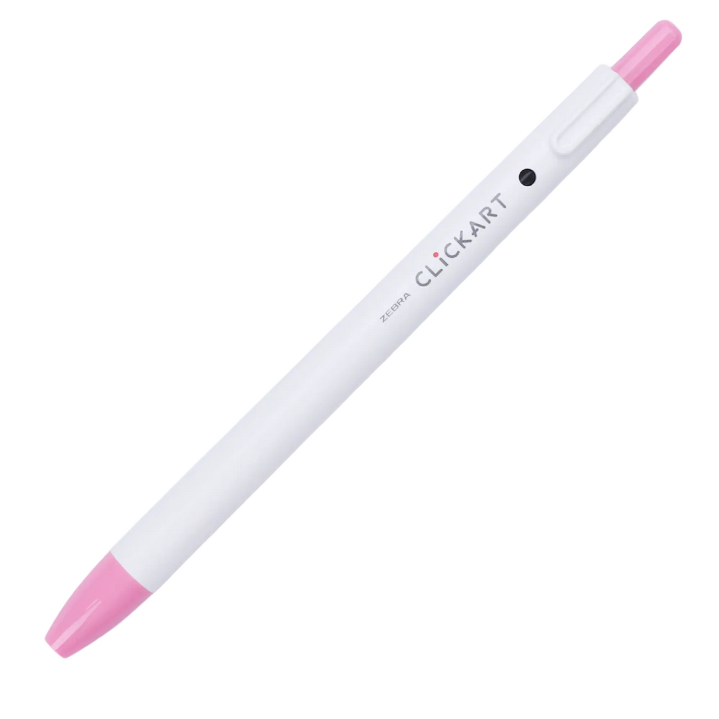 ZEBRA CLiCKART Retractable Marker - Pink (0.6mm)