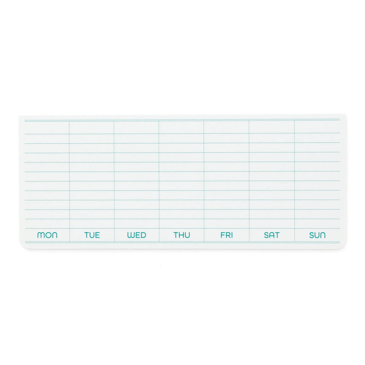 Hightide PENCO Sticky Memo Weekly Pad - White