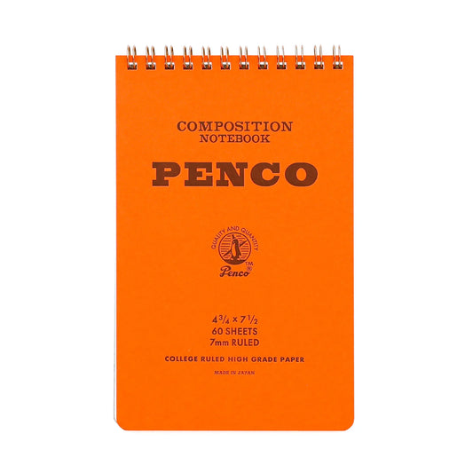 Hightide PENCO Coil Notepad - Orange