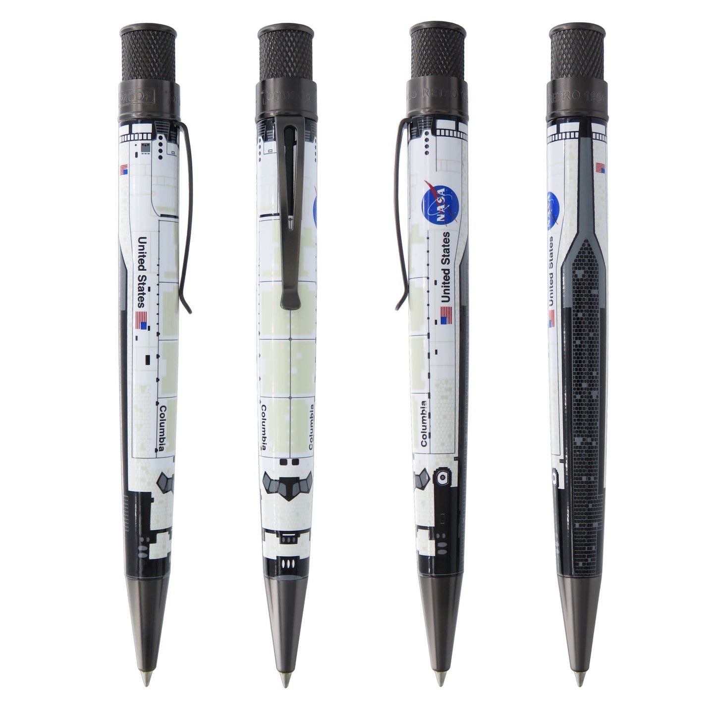 Retro 51 Collection Tornado Rollerball - Columbia Space Shuttle (A/P)