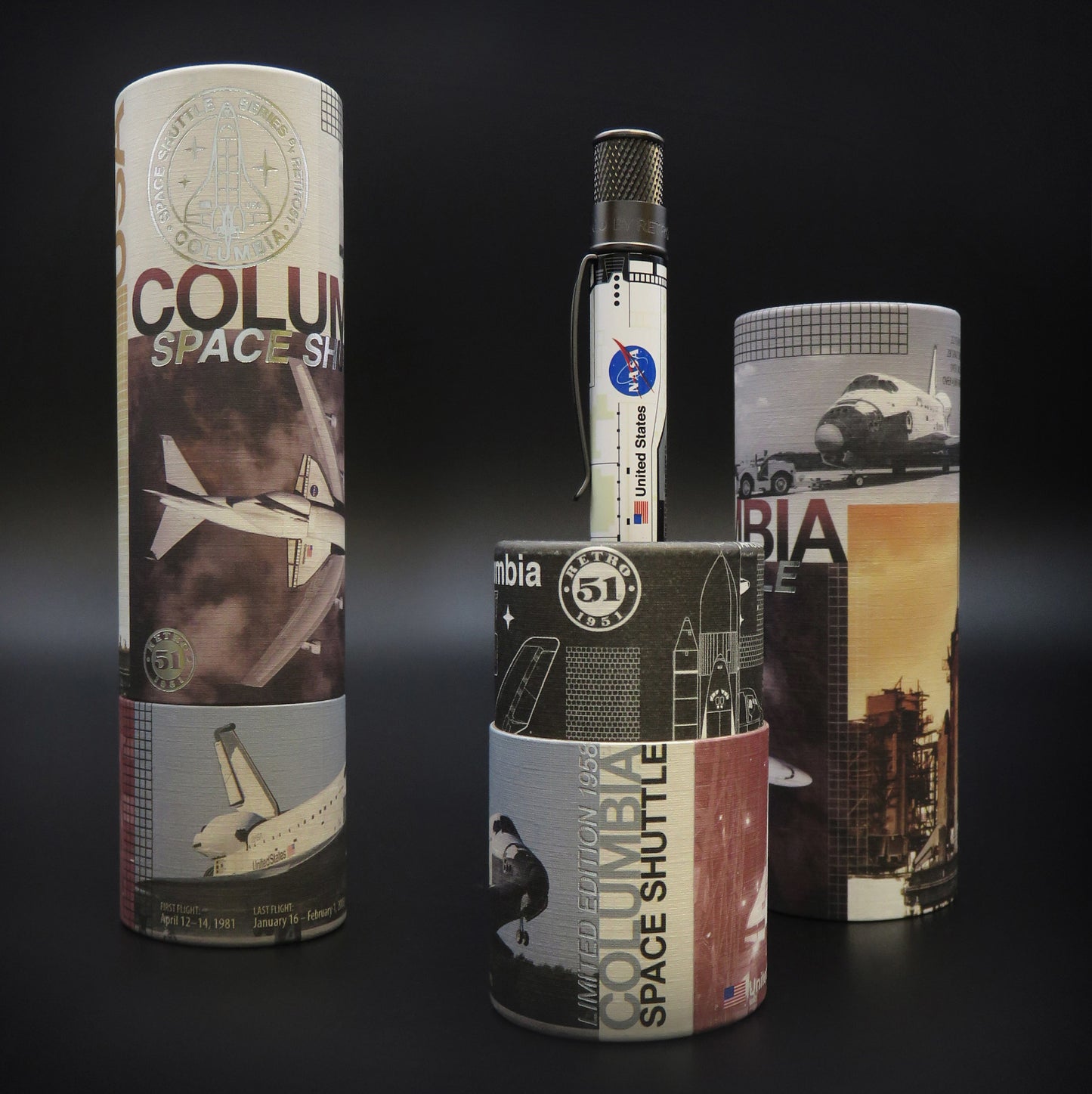 Retro 51 Collection Tornado Rollerball - Columbia Space Shuttle (A/P)
