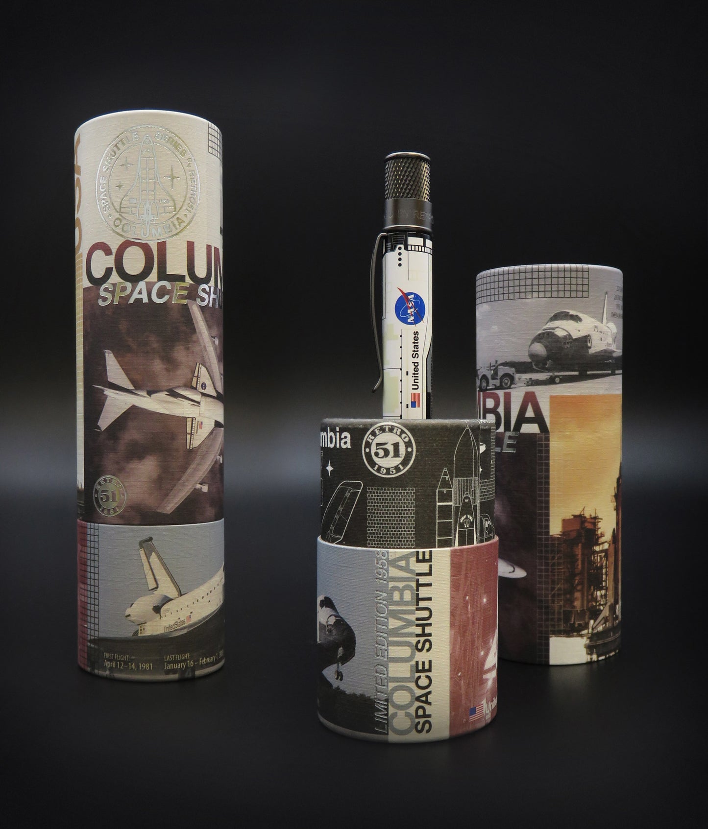 Retro 51 Collection Tornado Rollerball - Columbia Space Shuttle (A/P)