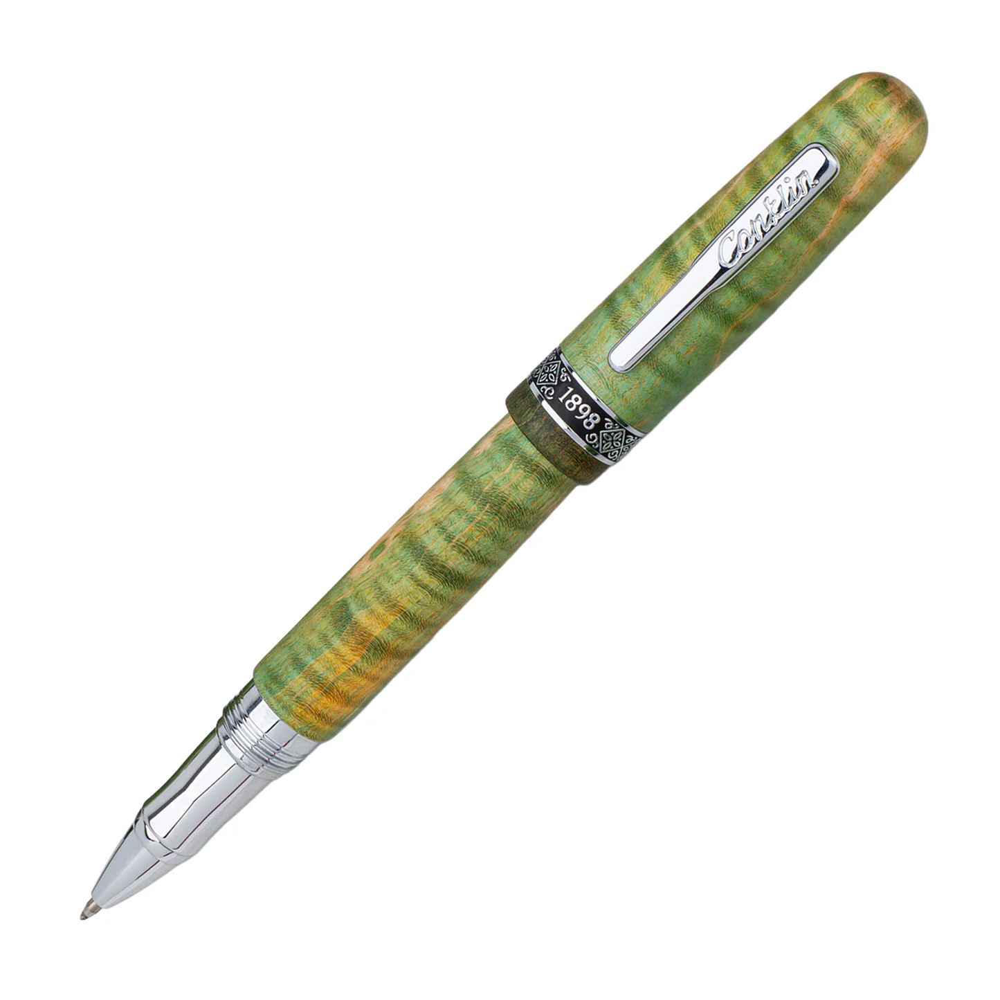 Conklin 1898 Collection Stabilized Wood Rollerball - Matte Green (Limited Edition)