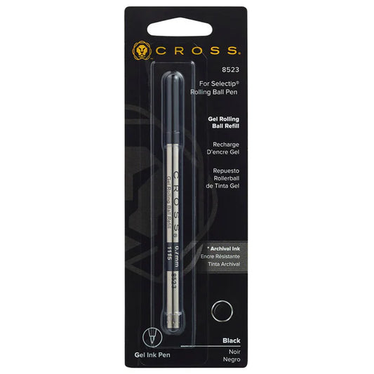 Cross Rollerball Refill - Black Medium (Single)