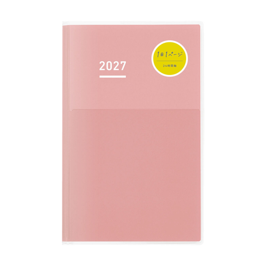 Kokuyo Jibun 2027 DAYs - Pink (A5 Slim)