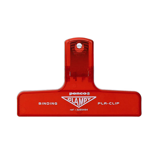 Hightide PENCO Clampy Plastic Clip - Clear Red