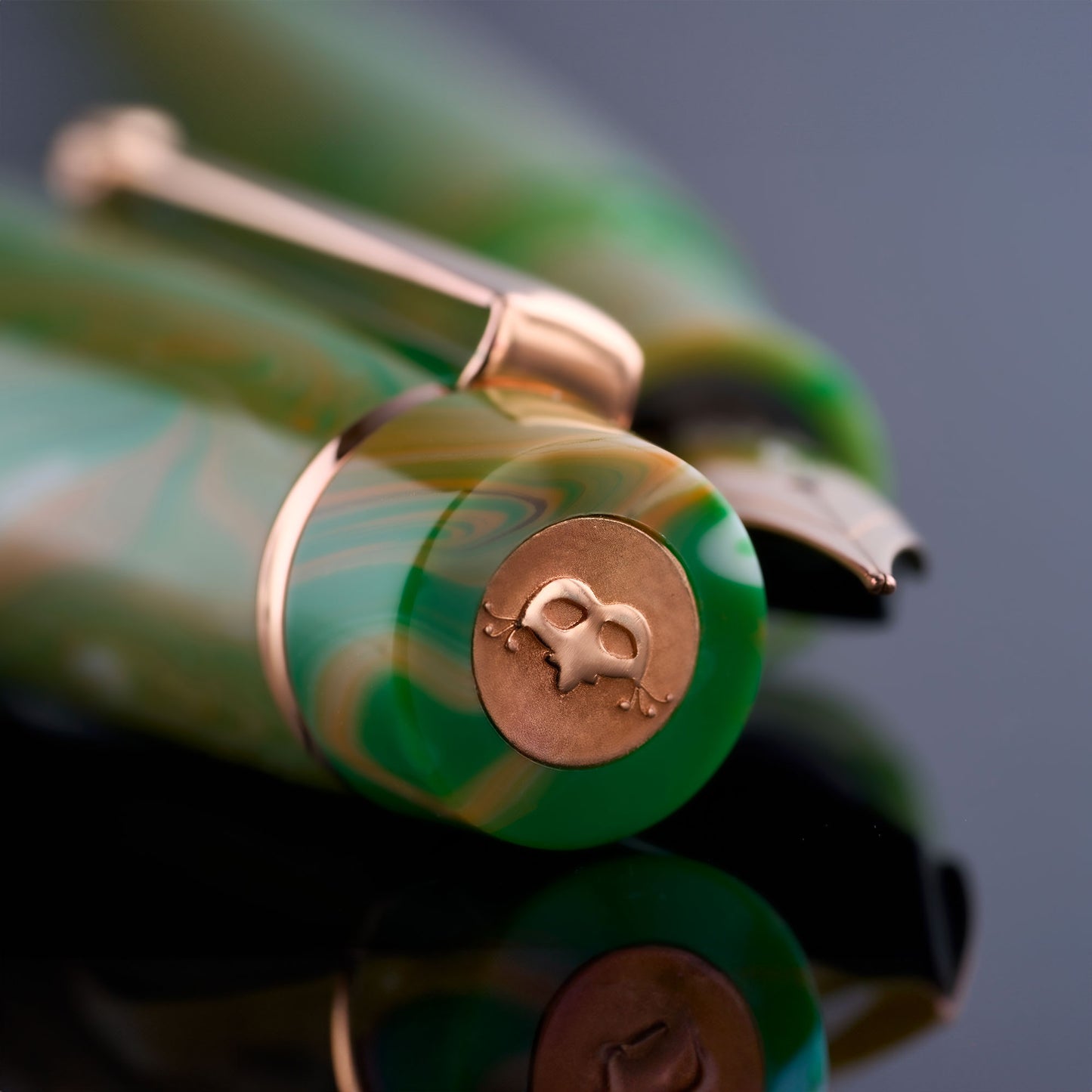 Delta Signs of the Time Fountain Pen - Rococo (Numbered Edition)