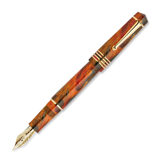 Delta DV Original Oversize Fountain Pen - Glow Up ORO