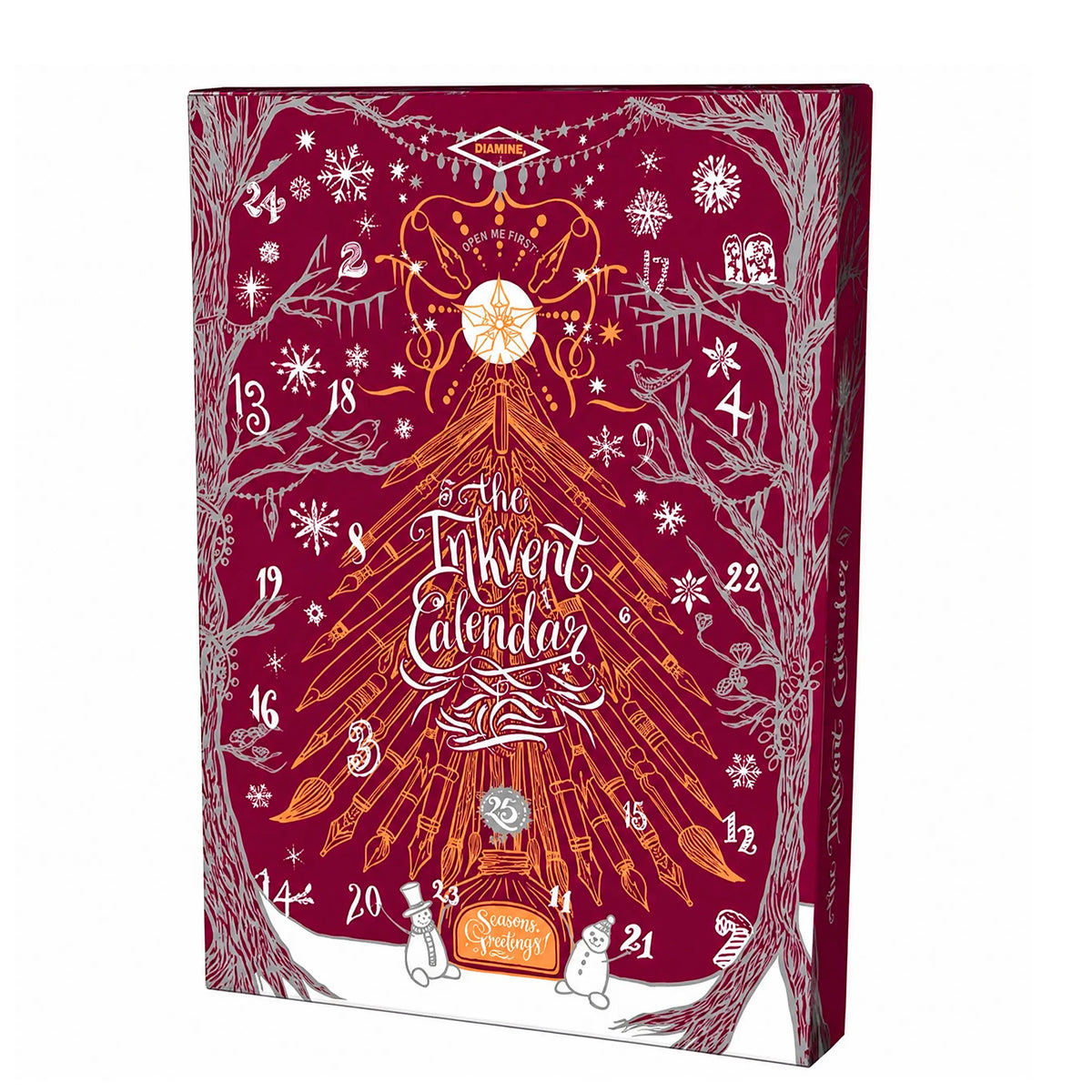 Diamine Inkvent Calendar (2026 - Burgundy Edition)