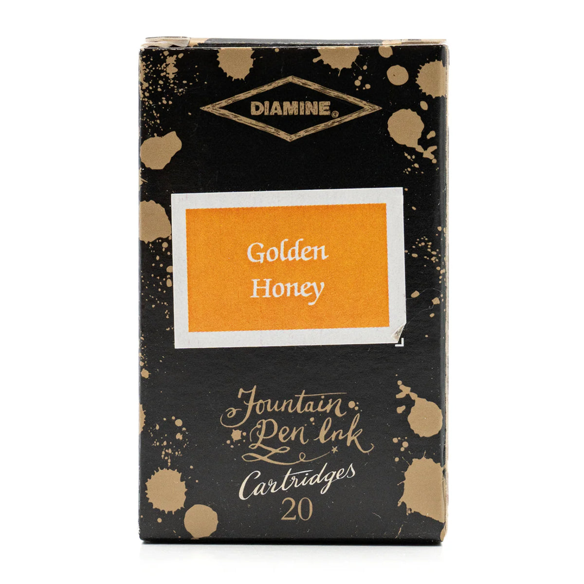 Diamine Golden Honey Ink Cartridges (Set of 20) - 150th Anniversary