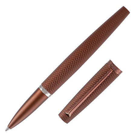 Diplomat Viper Rollerball - Brown Guilloche