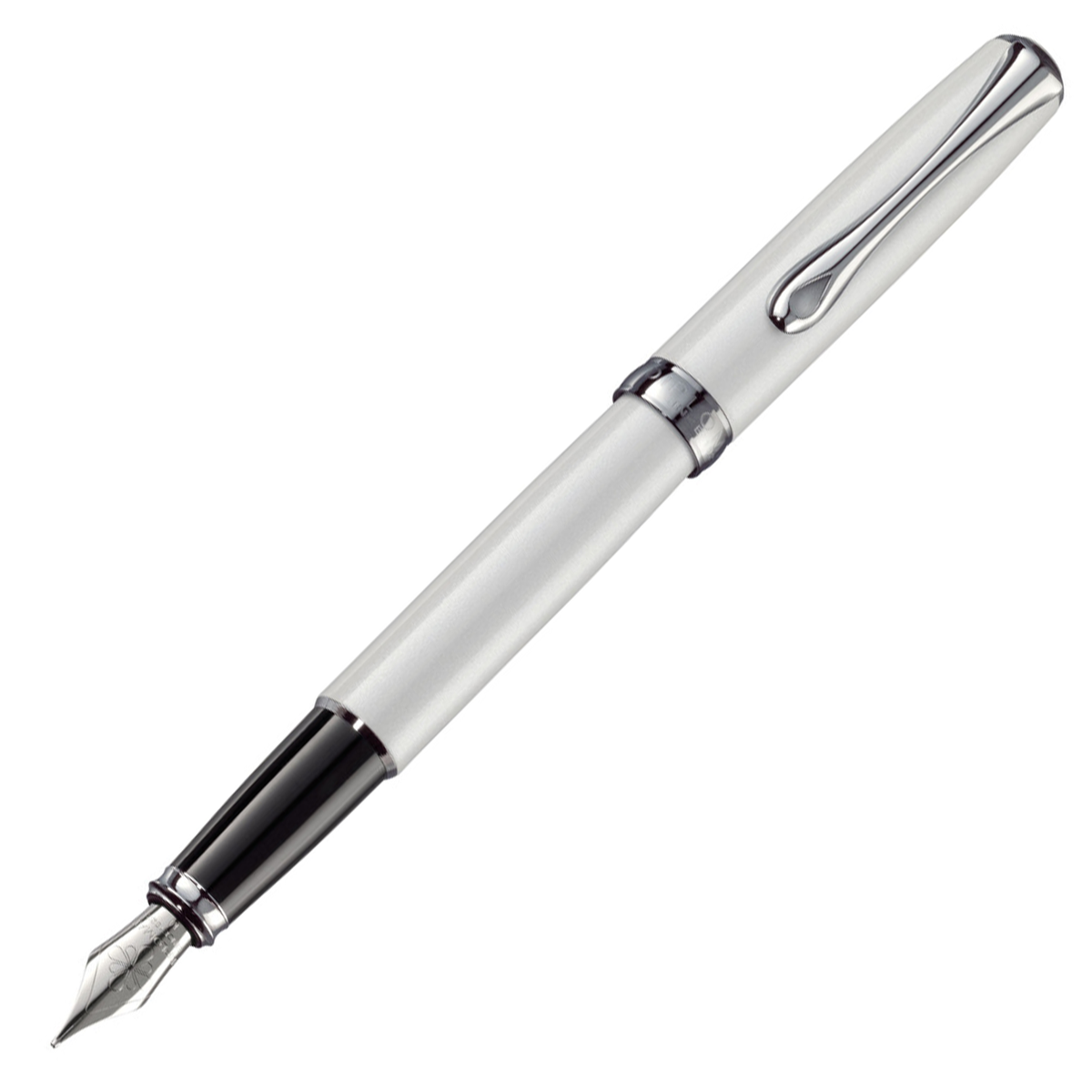 Diplomat Excellence A2 Fountain Pen - Pearl White