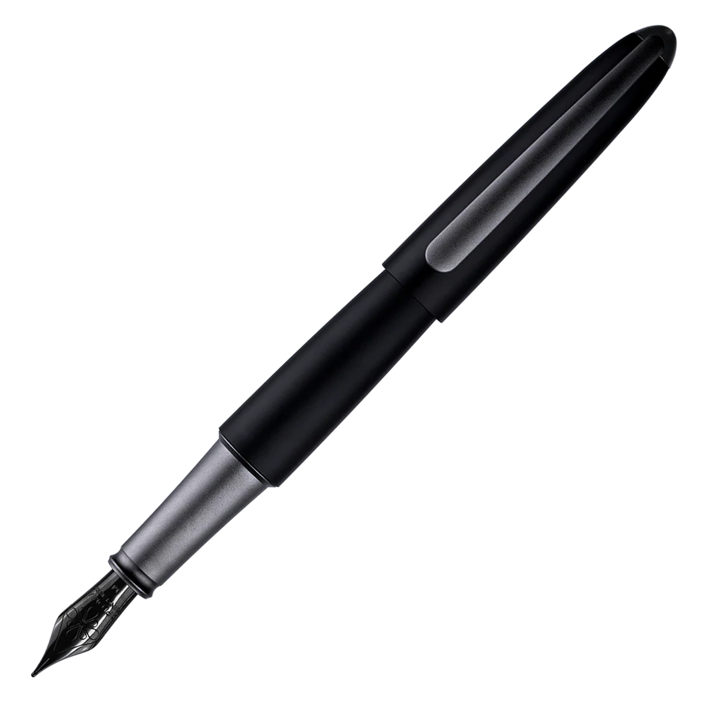 Diplomat Aero Fountain Pen - Pure Black (Limited Edition)