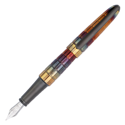Diplomat Aero Fountain Pen - Rhomb Flame