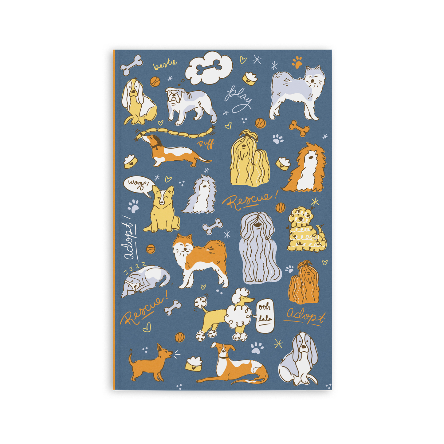 Retro 51 Classic Notebook - Dog Rescue: Series 6 (Dotted)