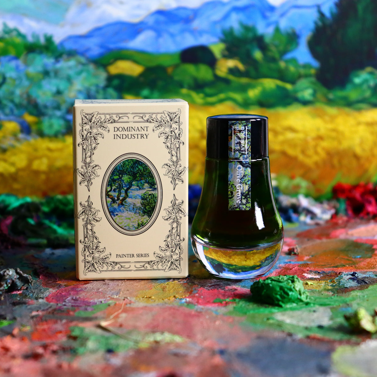 Dominant Industry Olive Grove (25ml) Bottled Ink (Standard - Painter Series)
