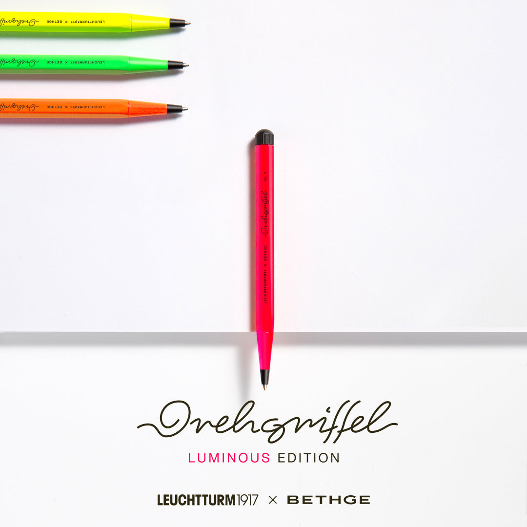 Leuchtturm1917 x Bethge Drehgriffel Nr. 1 Luminous Edition Ballpoint - Green (Limited Edition)