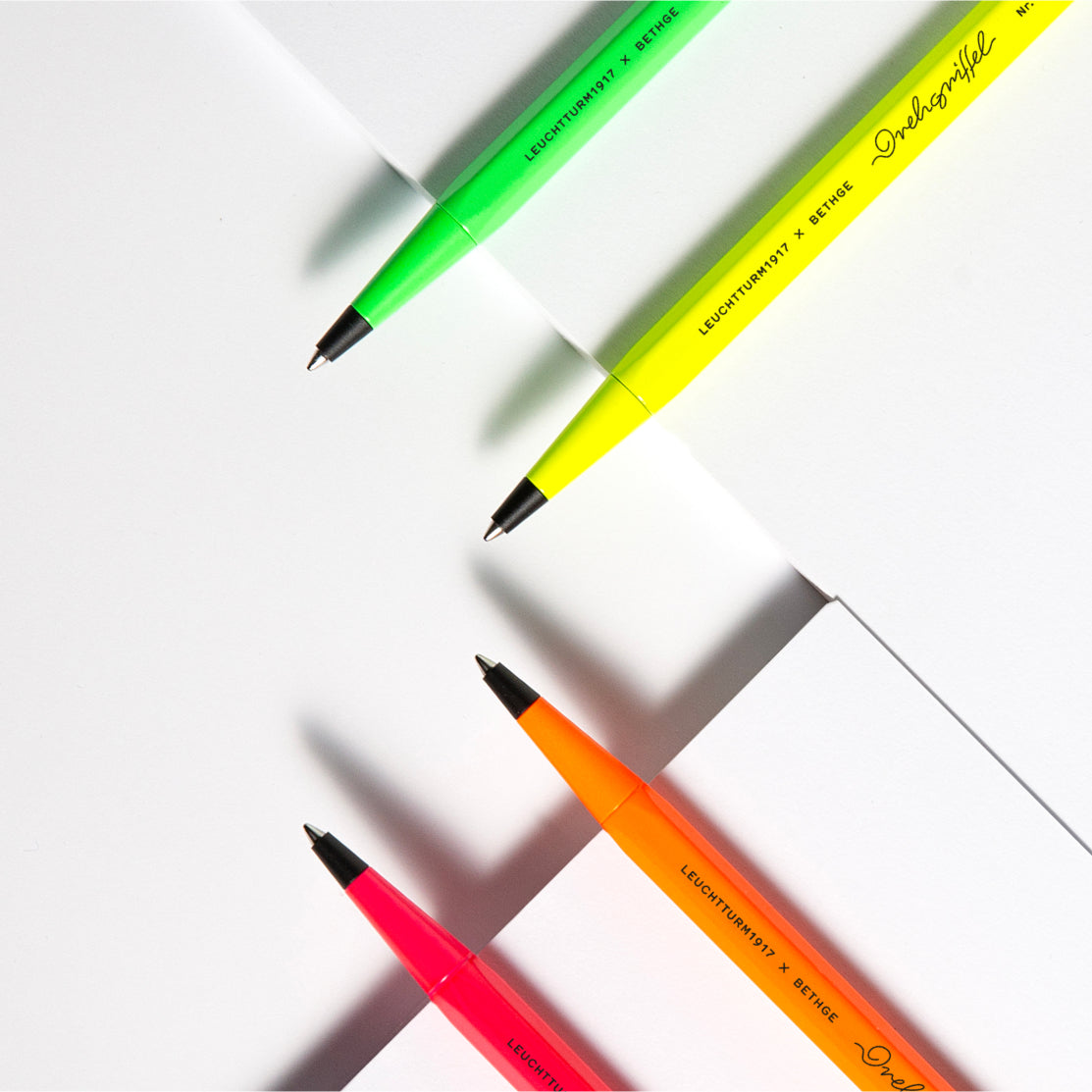 Leuchtturm1917 x Bethge Drehgriffel Nr. 1 Luminous Edition Ballpoint - Green (Limited Edition)