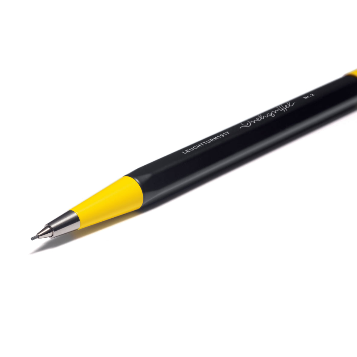 Leuchtturm1917 Drehgriffel Nr. 2 Bauhaus Edition Pencil (.7mm) - Lemon/Black