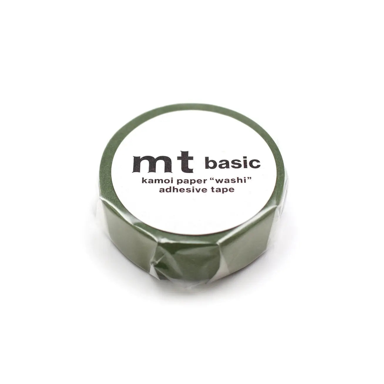 MT Masking Tape - Tape Single - Matte Olive Green (15mm)