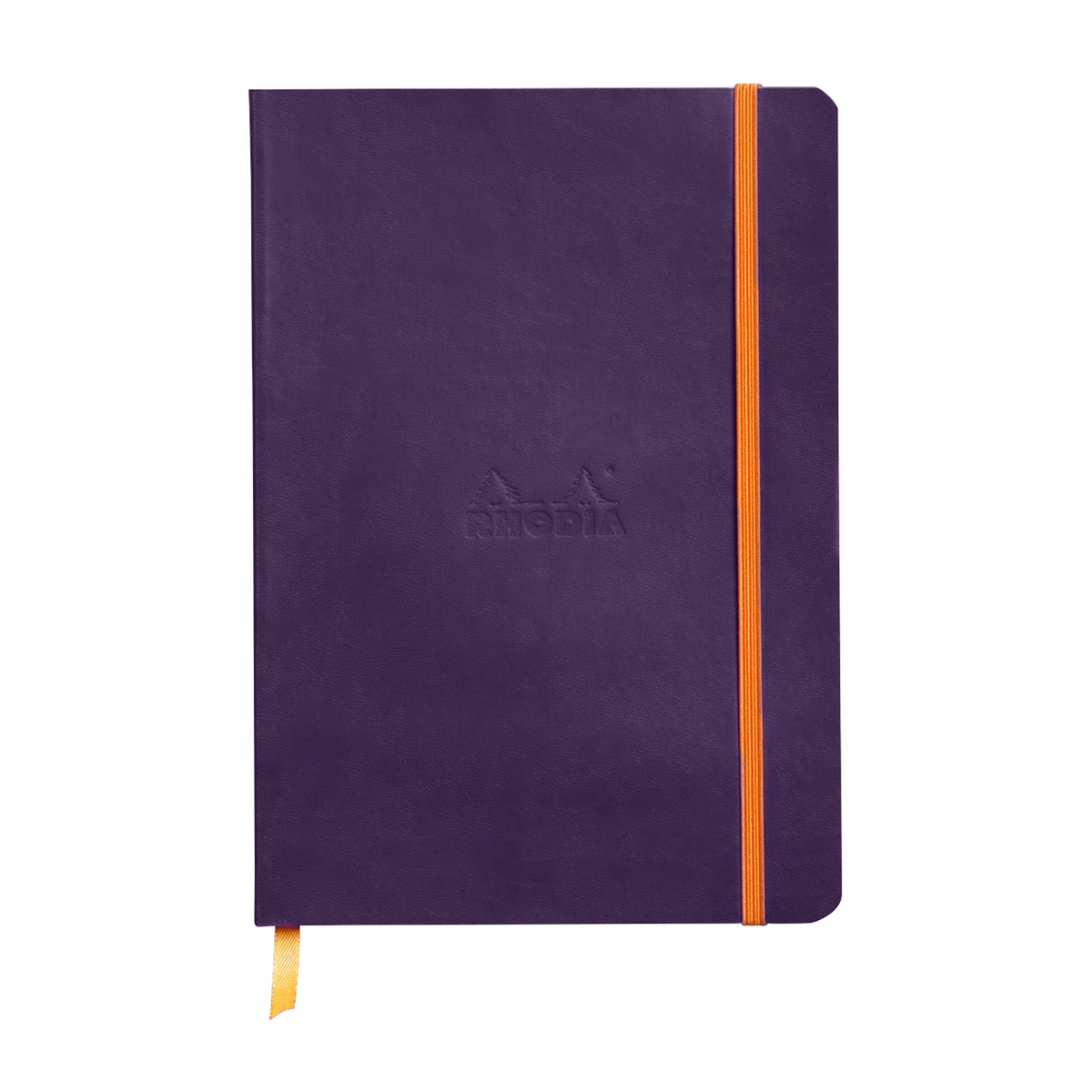 Rhodia Rhodiarama A5 Soft Webnotebook - Eggplant (Dotted)