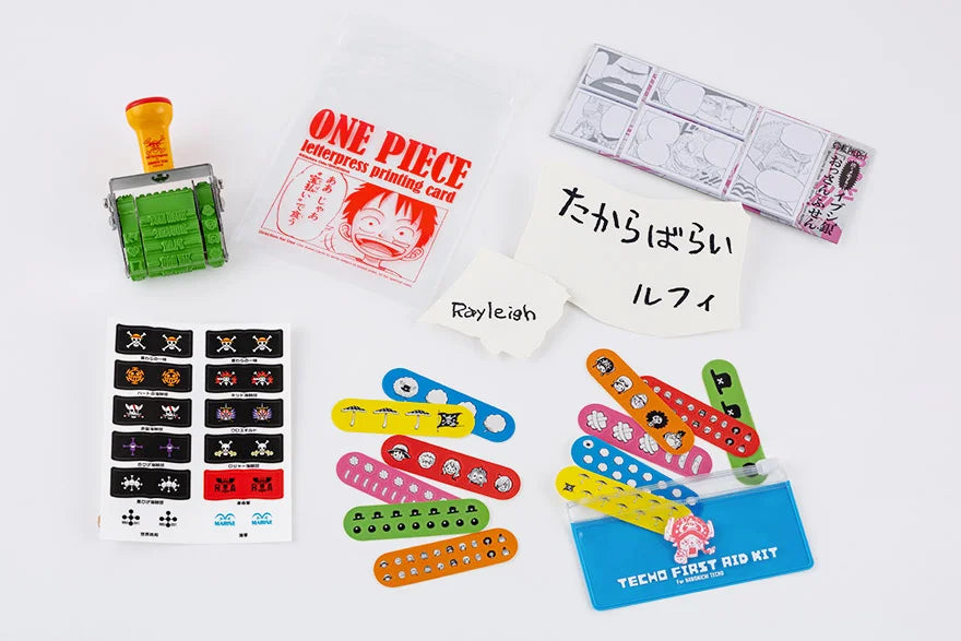 Hobonichi ONE PIECE Vivre Card & Treasure Tab Letterpress Card