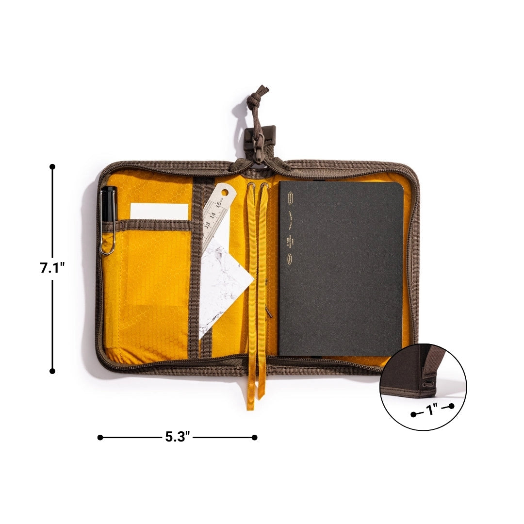 LOCHBY A6 Field Folio - Brown