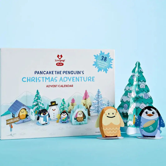 Lovepop Advent Calendar Pop-Up Card - Pancake the Penguin's Christmas Adventure