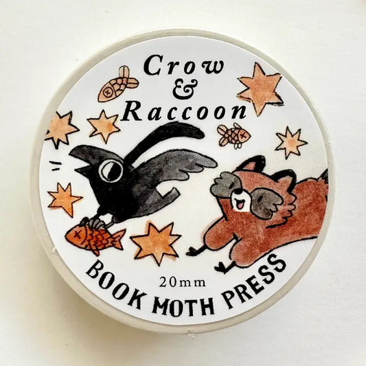 Shelly Couvillion Washi Tape - Raccoons and Crows