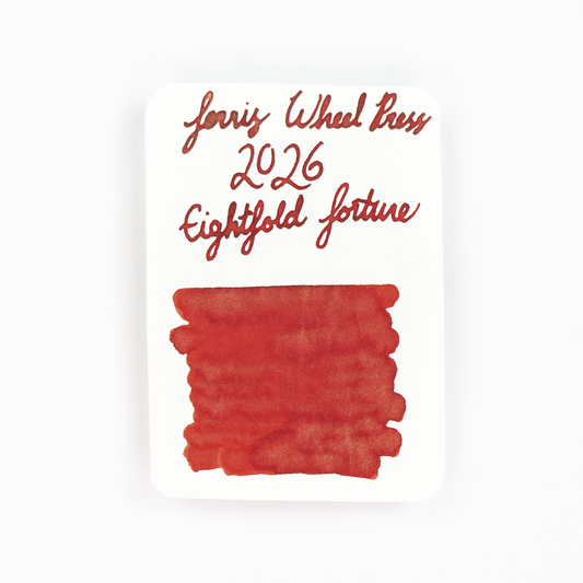 Ferris Wheel Press Fete Chinoise - Eightfold Fortune (20ml) Bottled Ink - 2026 Lunar New Year Edition