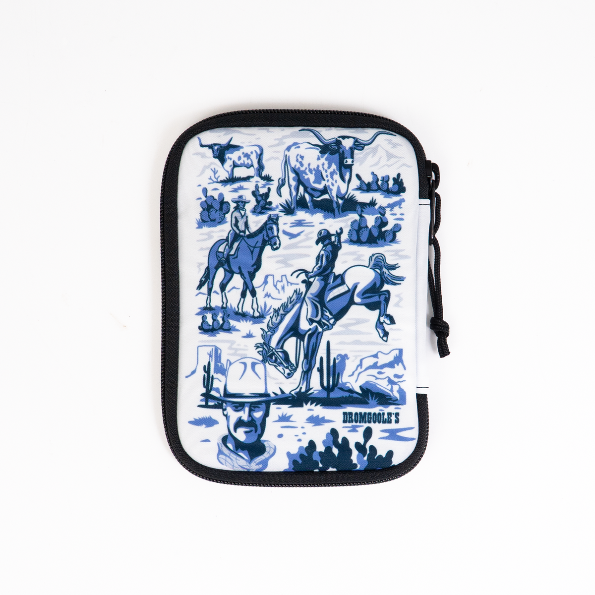 Rickshaw Bagworks Fillmore Pen Case - Giddy Up - Blue (Dromgoole's Exclusive)