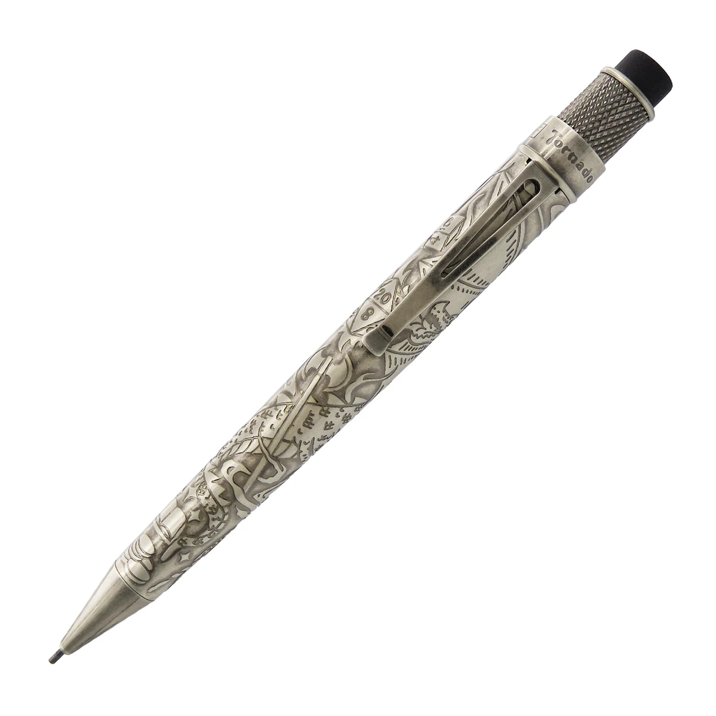 Retro 51 Collection Tornado Pencil - Fire & Dice (Goulet Pens Exclusive) (A/P)