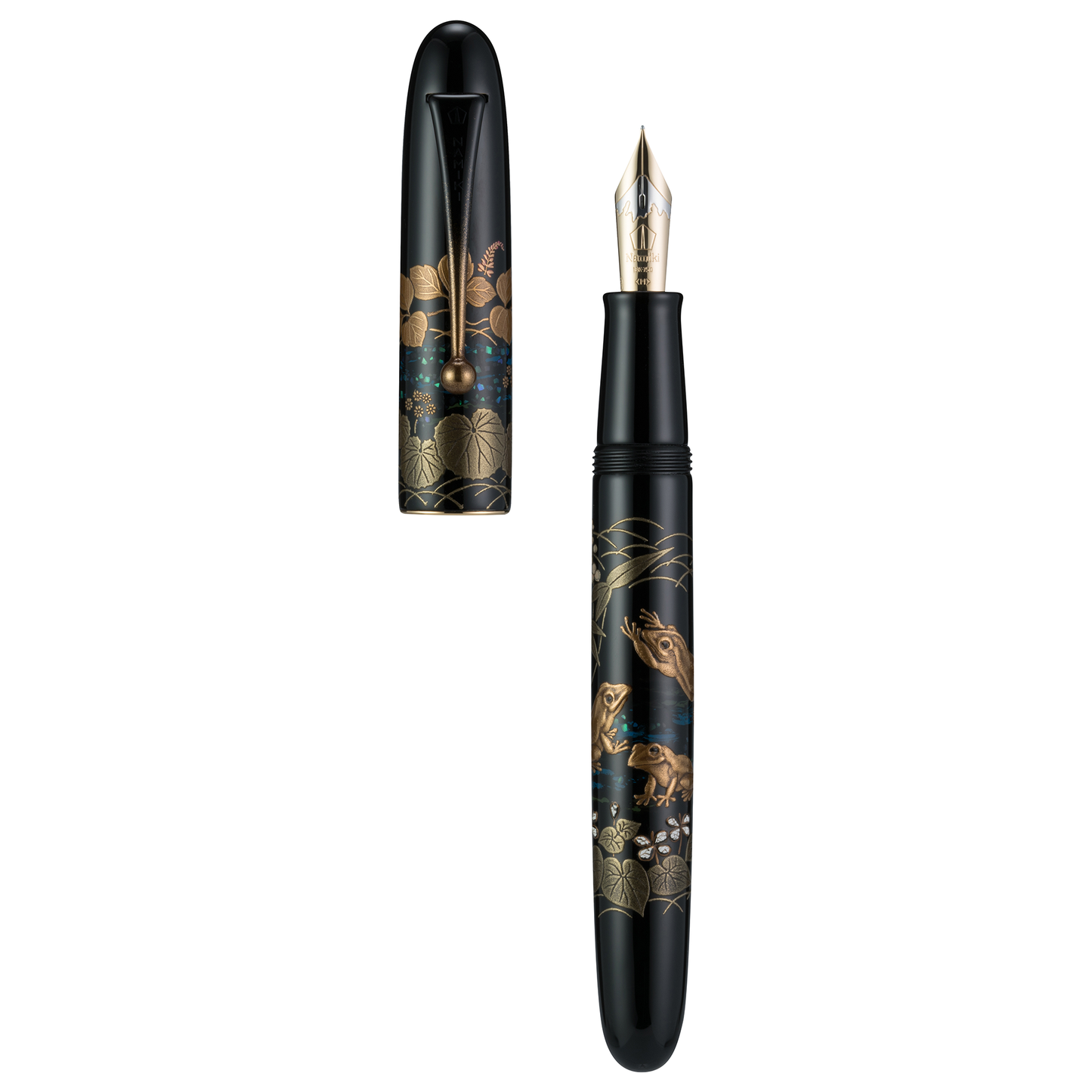 Namiki Yukari Royale Maki-e Fountain Pen - Frog