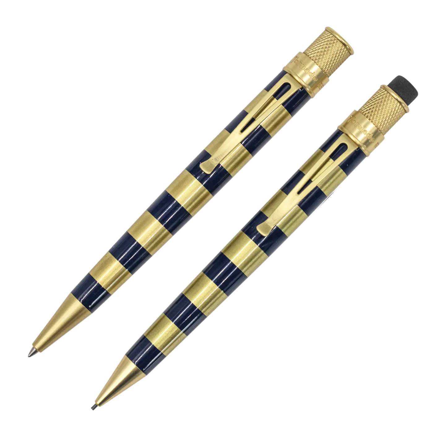 Retro 51 Collection Tornado Rollerball & Pencil Gift Set - Gilded Rings (Cult Pens Exclusive) (A/P)