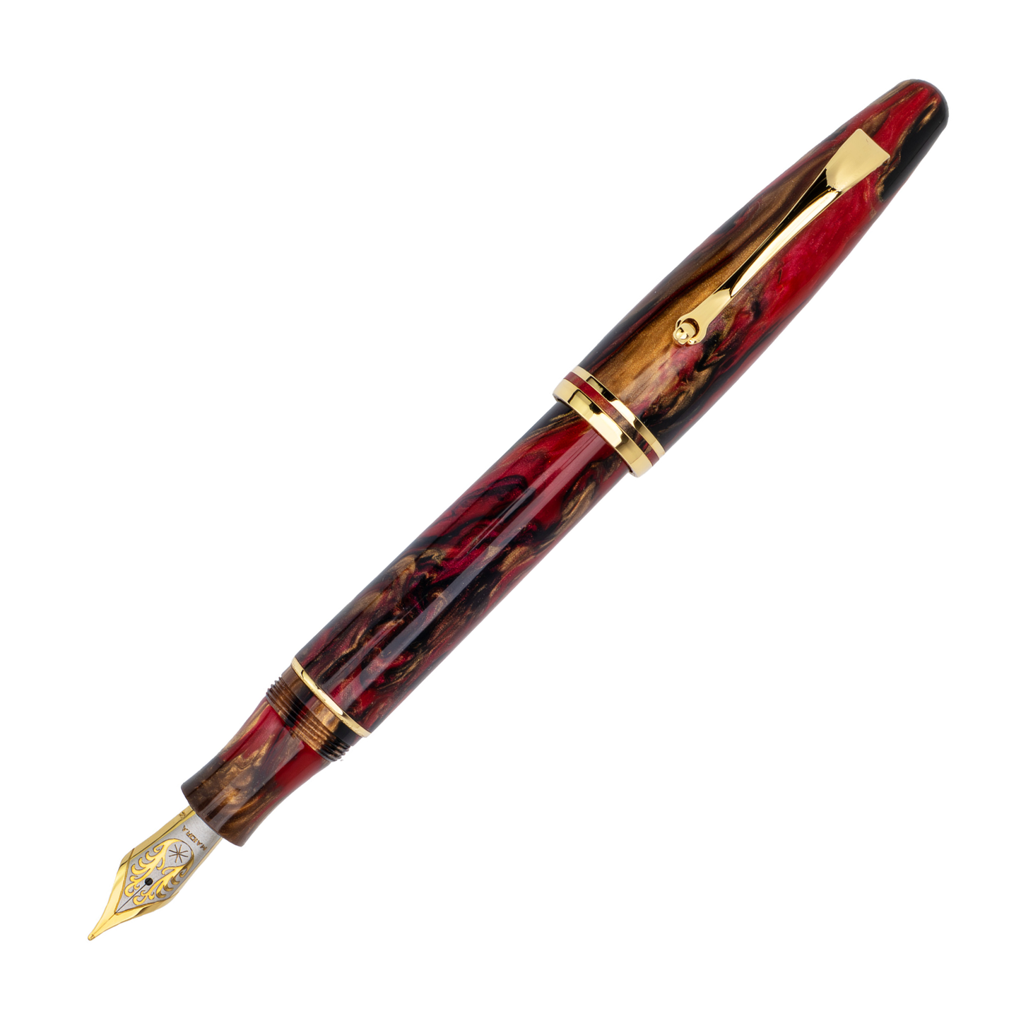 Maiora Ultra Ogiva Fountain Pen - Golden Rule