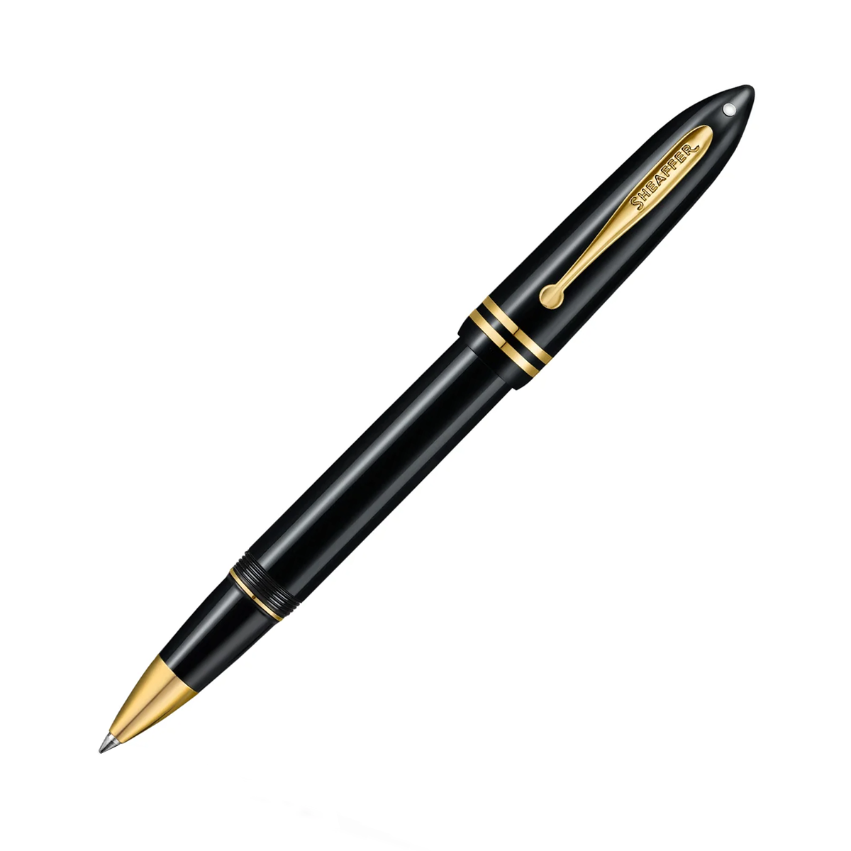 Sheaffer Balance III E893 Rollerball - Glossy Black with Gold Trim