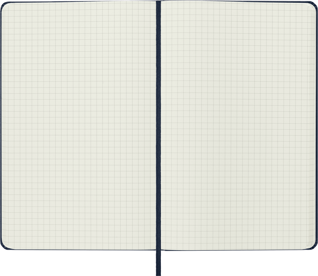 Moleskine Large Hardcover Classic Squared Notebook - Sapphire Blue