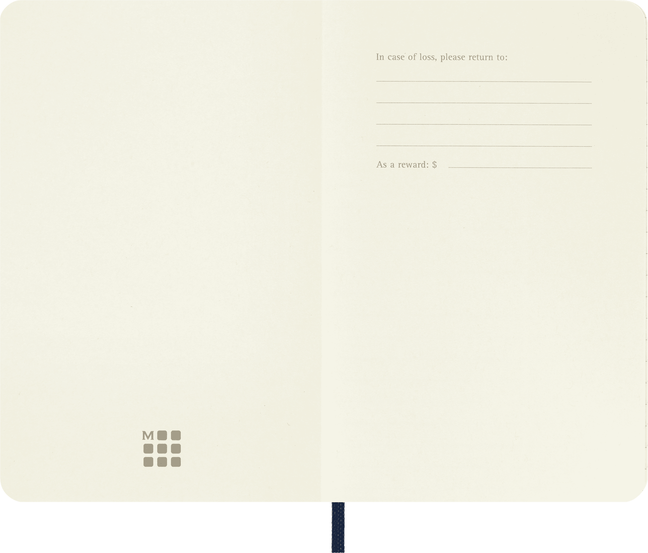 Moleskine Pocket Softcover Classic Ruled Notebook - Sapphire Blue