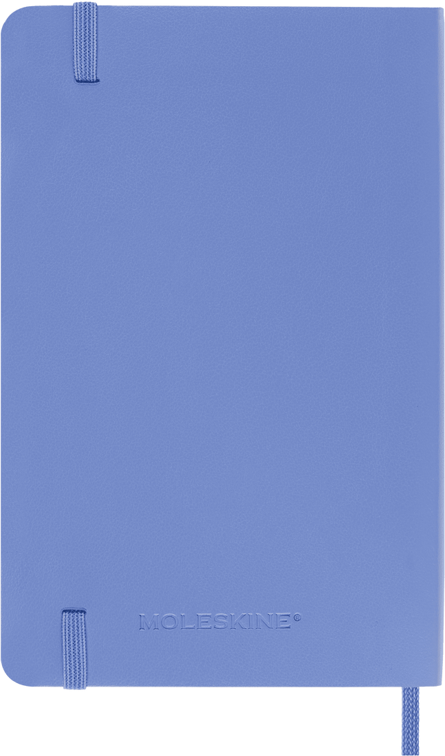 Moleskine Pocket Softcover Classic Ruled Notebook - Hydrangea Blue