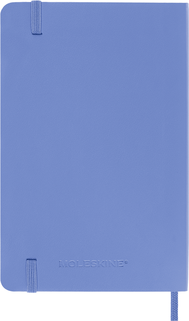 Moleskine Pocket Softcover Classic Plain Notebook - Hydrangea Blue
