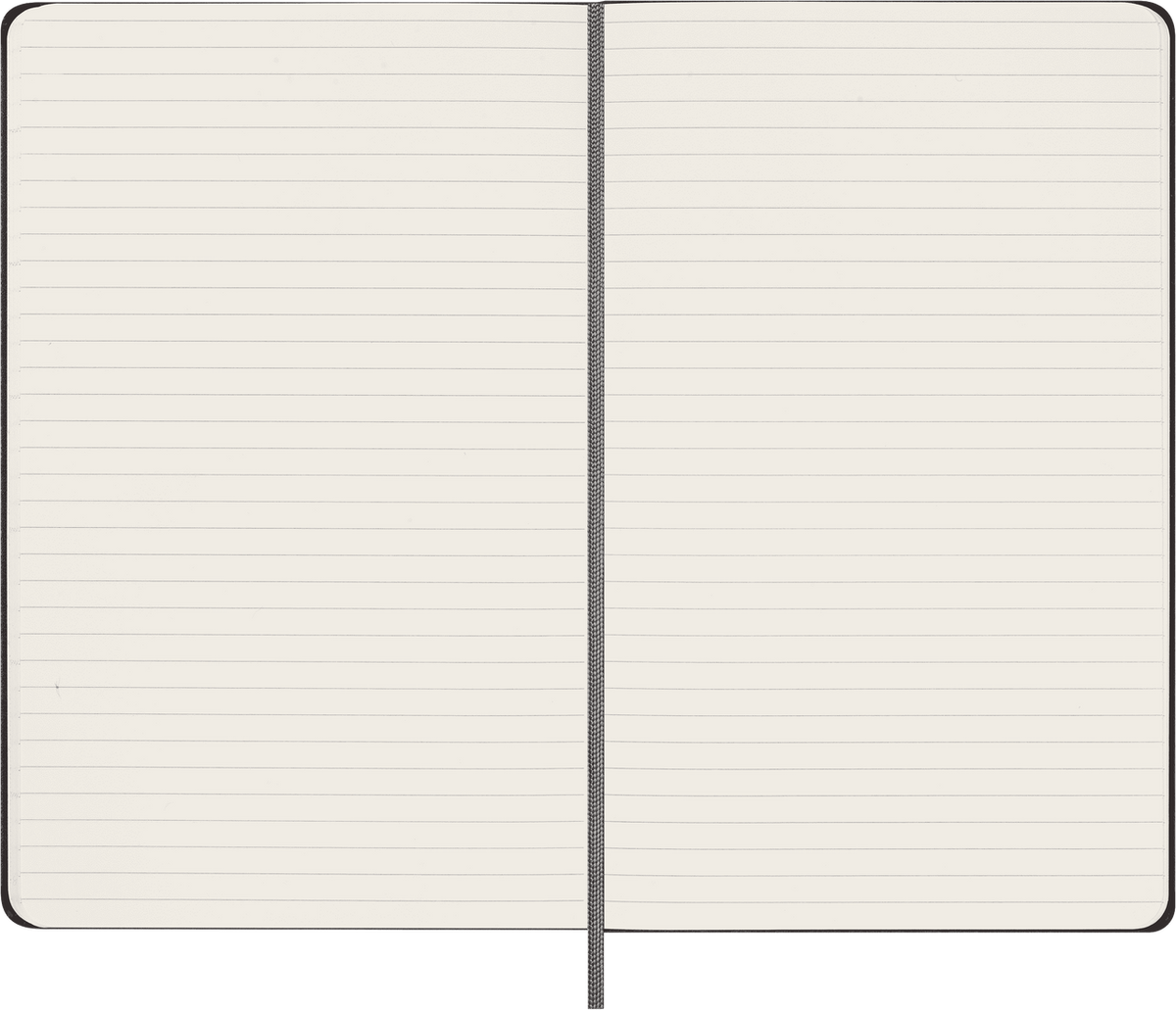 Moleskine Undated Large Hardcover Planner - Black